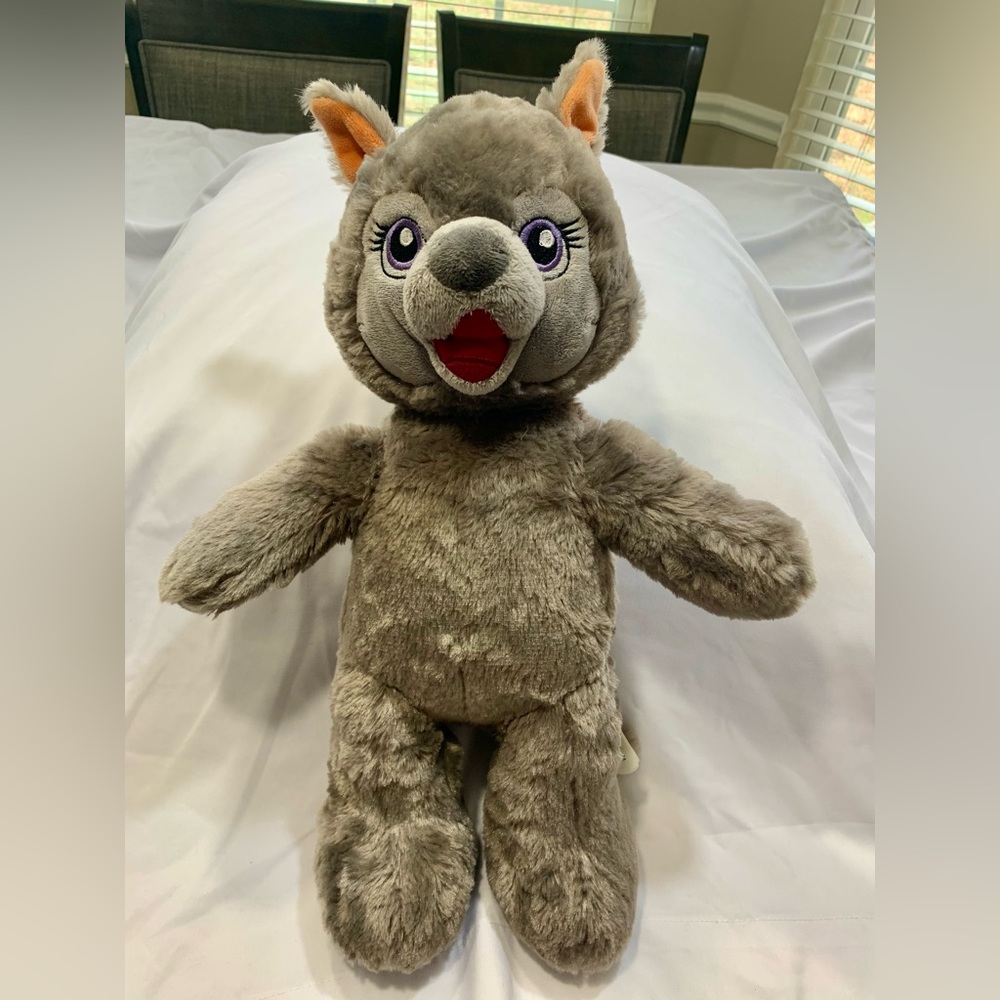 GREAT WOLF LODGE VIOLET THE WOLF BUILD A BEAR 16 Inches